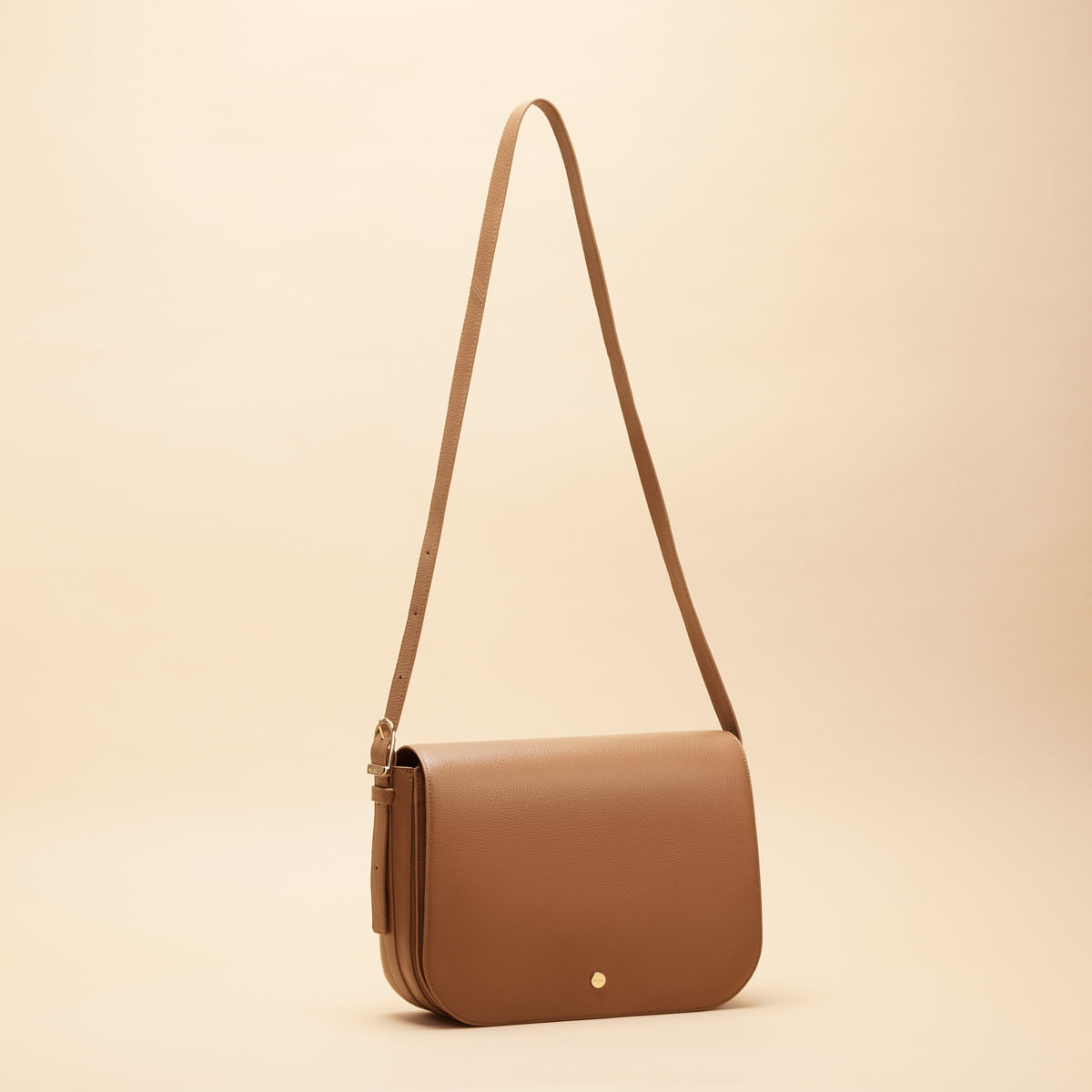 Sac bandoulière Adèle - Cognac