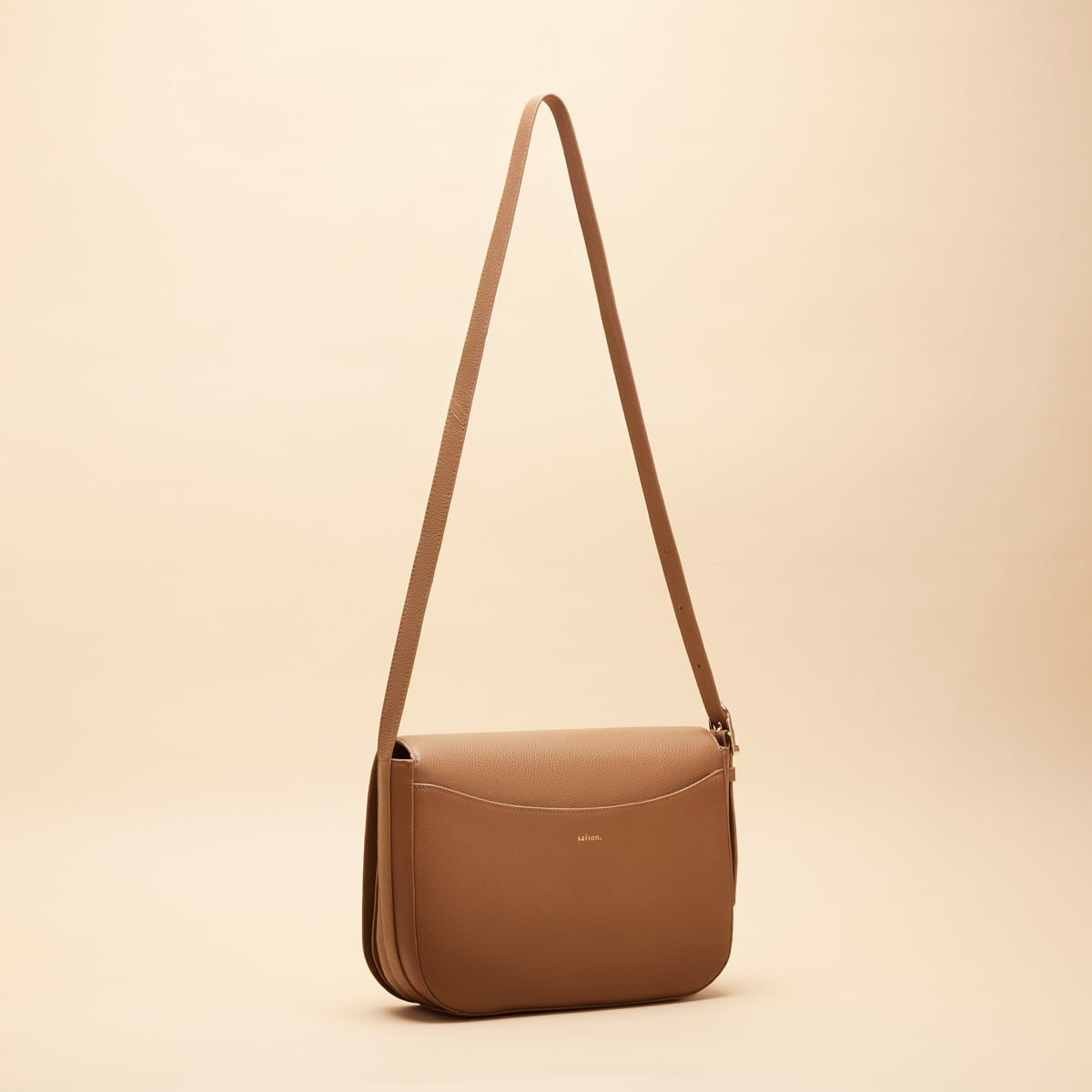 Sac bandoulière Adèle - Cognac