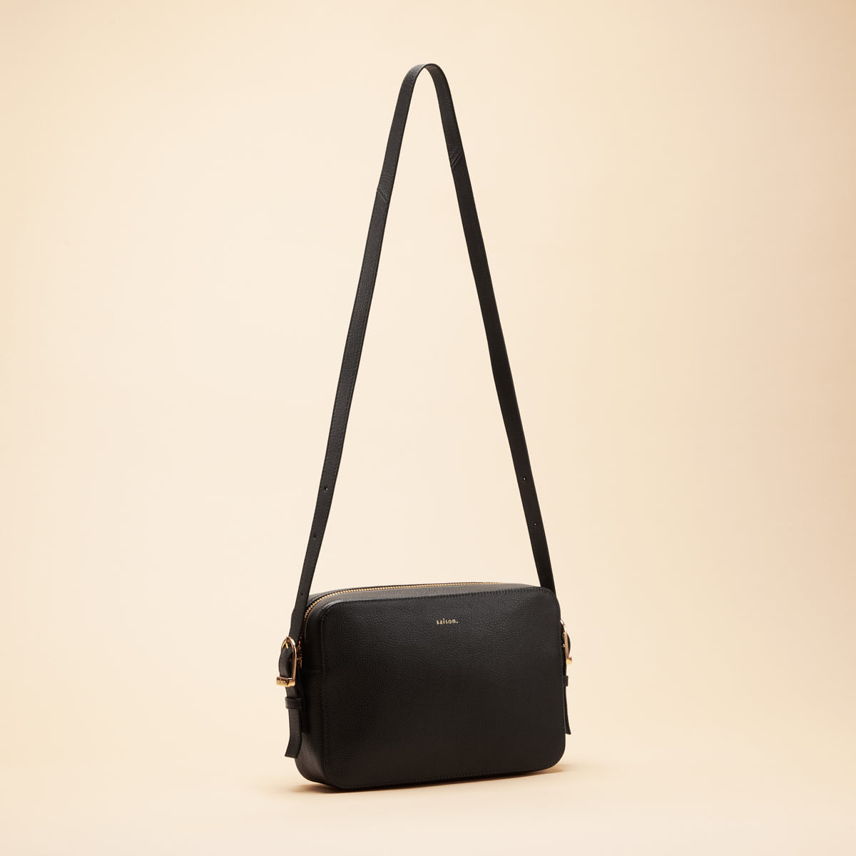 Sac bandoulière Agathe - Noir