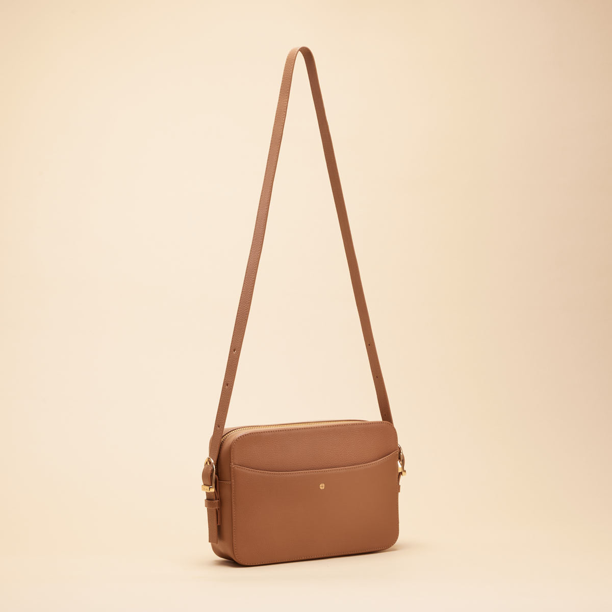 Sac bandoulière Agathe - Cognac