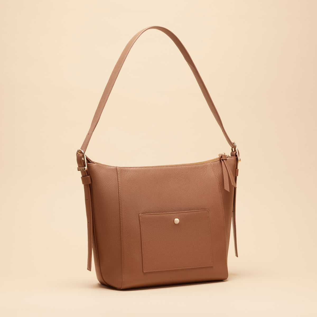 Sac hobo Alma - Cognac