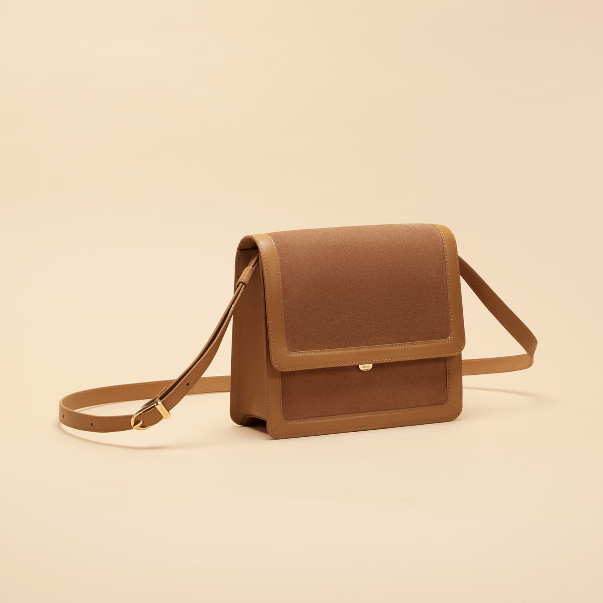 Sac bandoulière Anita - Noisette