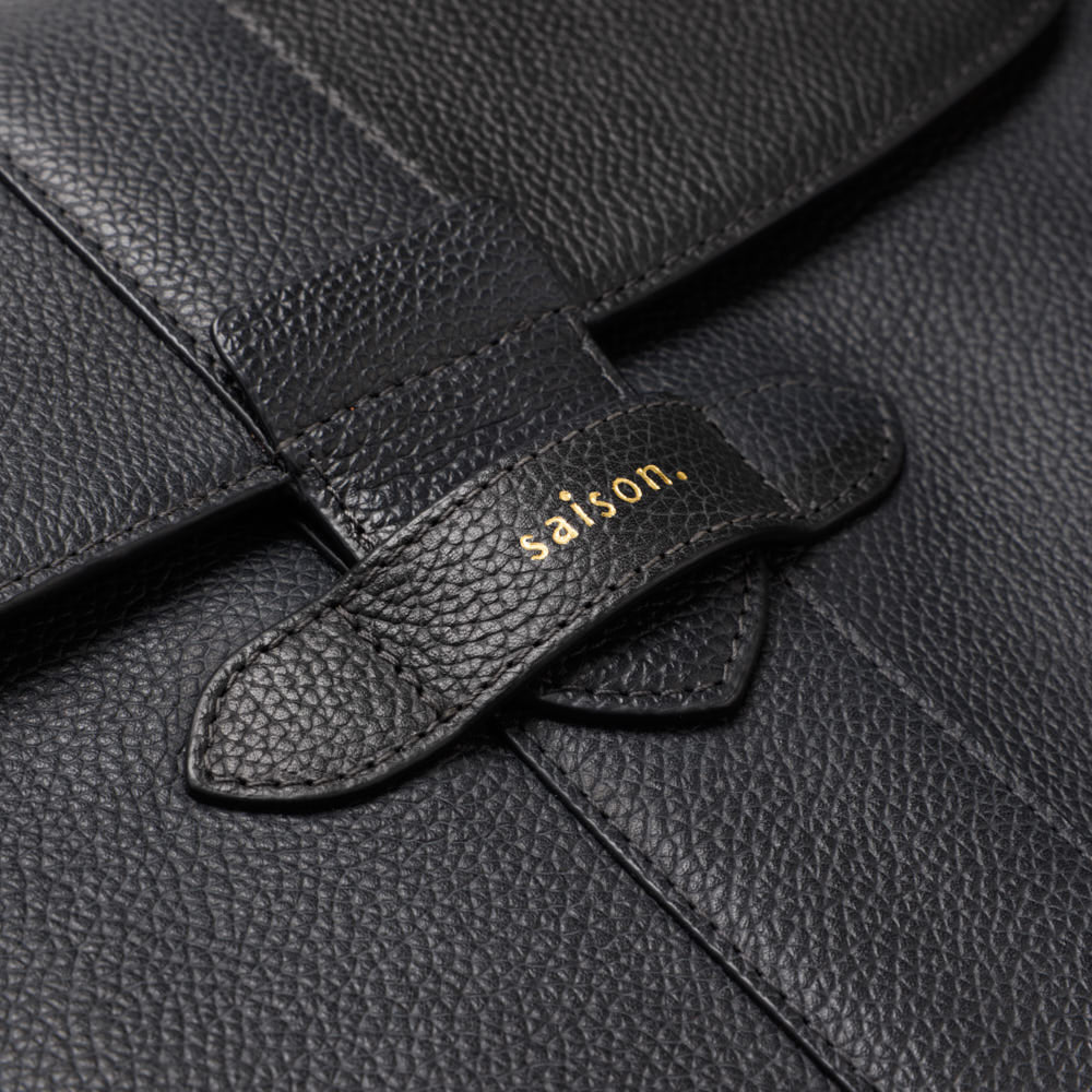 Sac bandoulière Brune - Noir