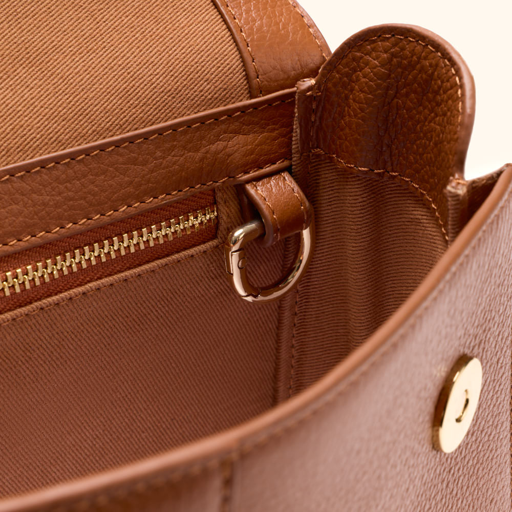 Sac bandoulière Brune - Tomette