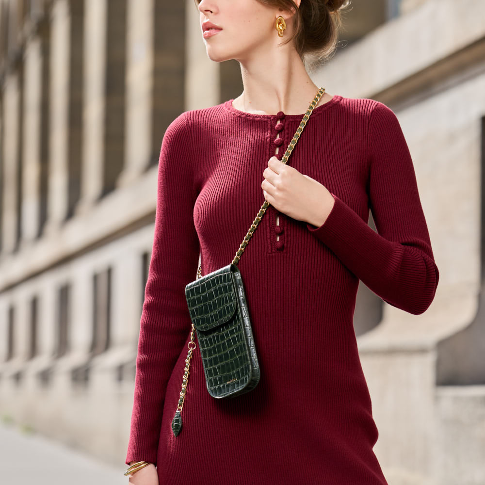 Pochette smartphone Chloé - Forêt