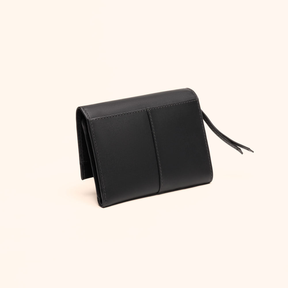 Portefeuille Emilie - Noir