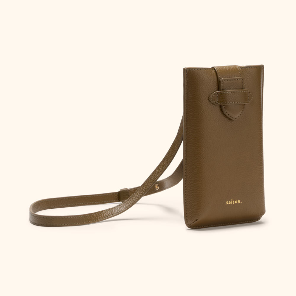 Pochette smartphone Eve - Sepia