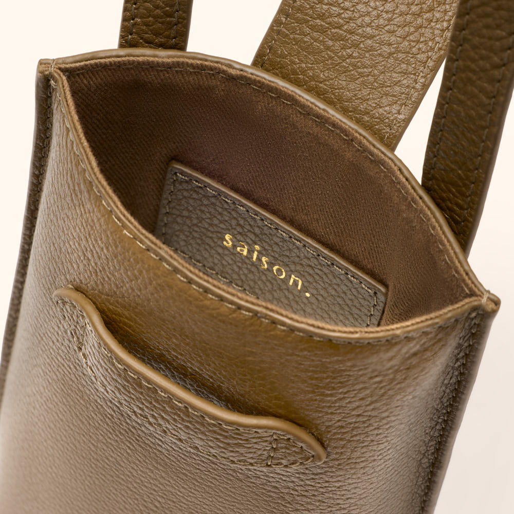 Pochette smartphone Eve - Sepia