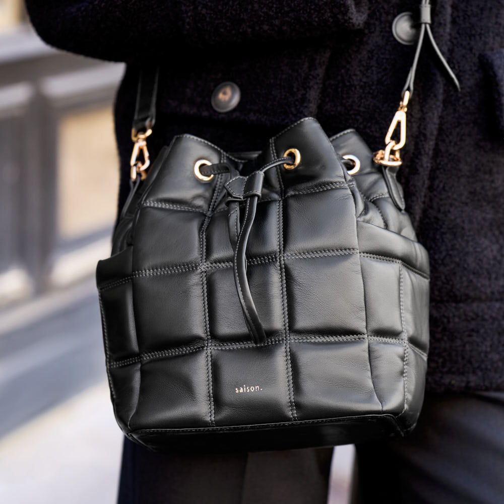 Sac seau Ninon - Noir