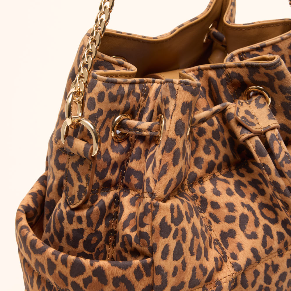 Sac seau Ninon - Léopard
