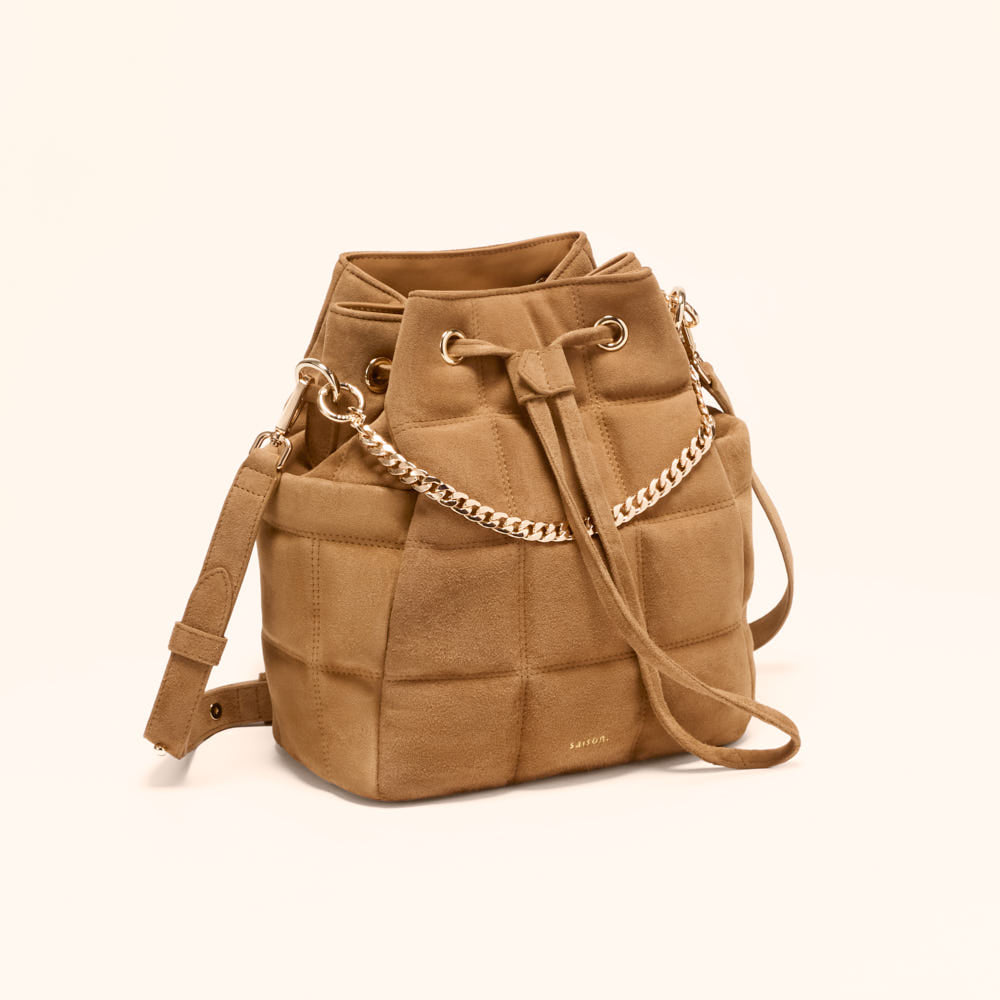 Sac seau Ninon - Camel