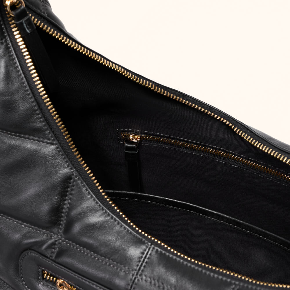 Sac porté épaule Zazie - Noir