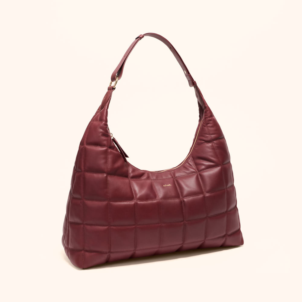 Sac porté épaule Zazie - Bordeaux