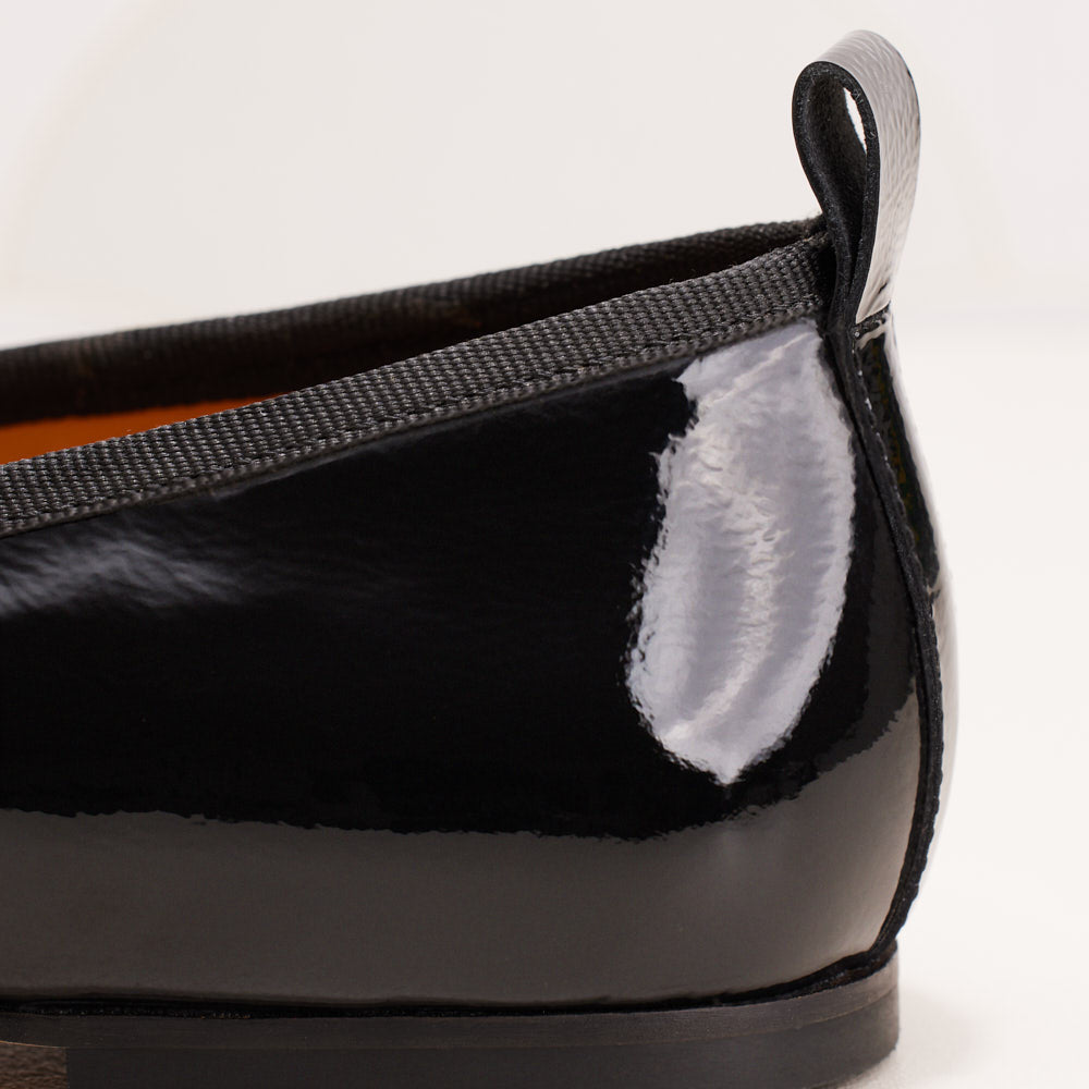 Ballerines Camille - Noir verni