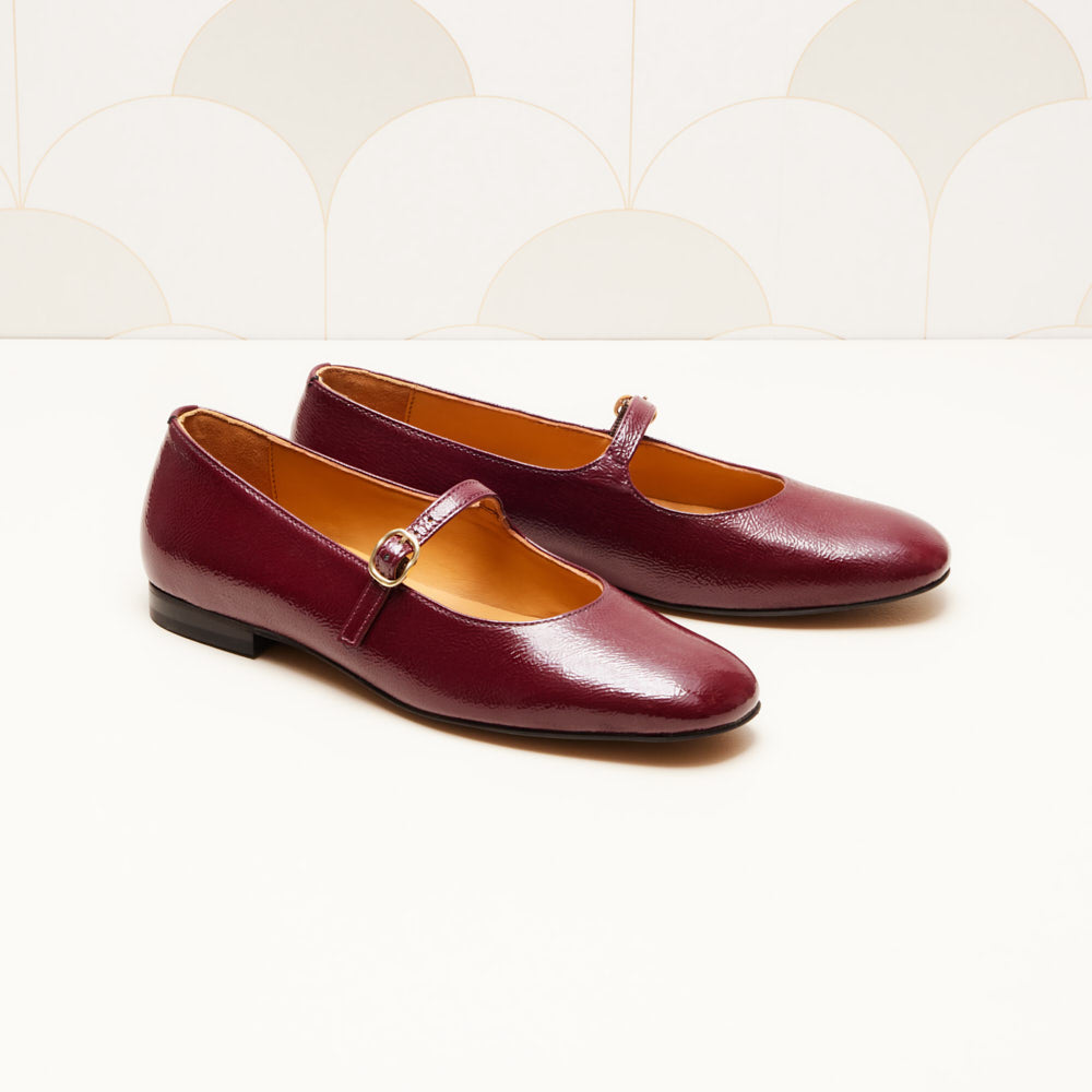 Ballerines Olivia - Bordeaux