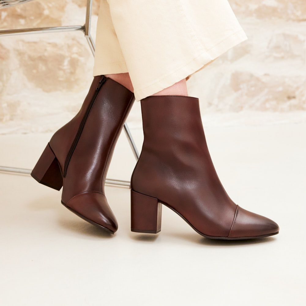 Bottines Léna - Marron