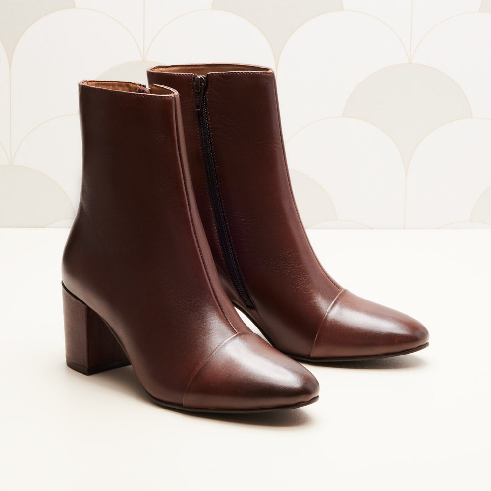 Bottines Léna - Marron