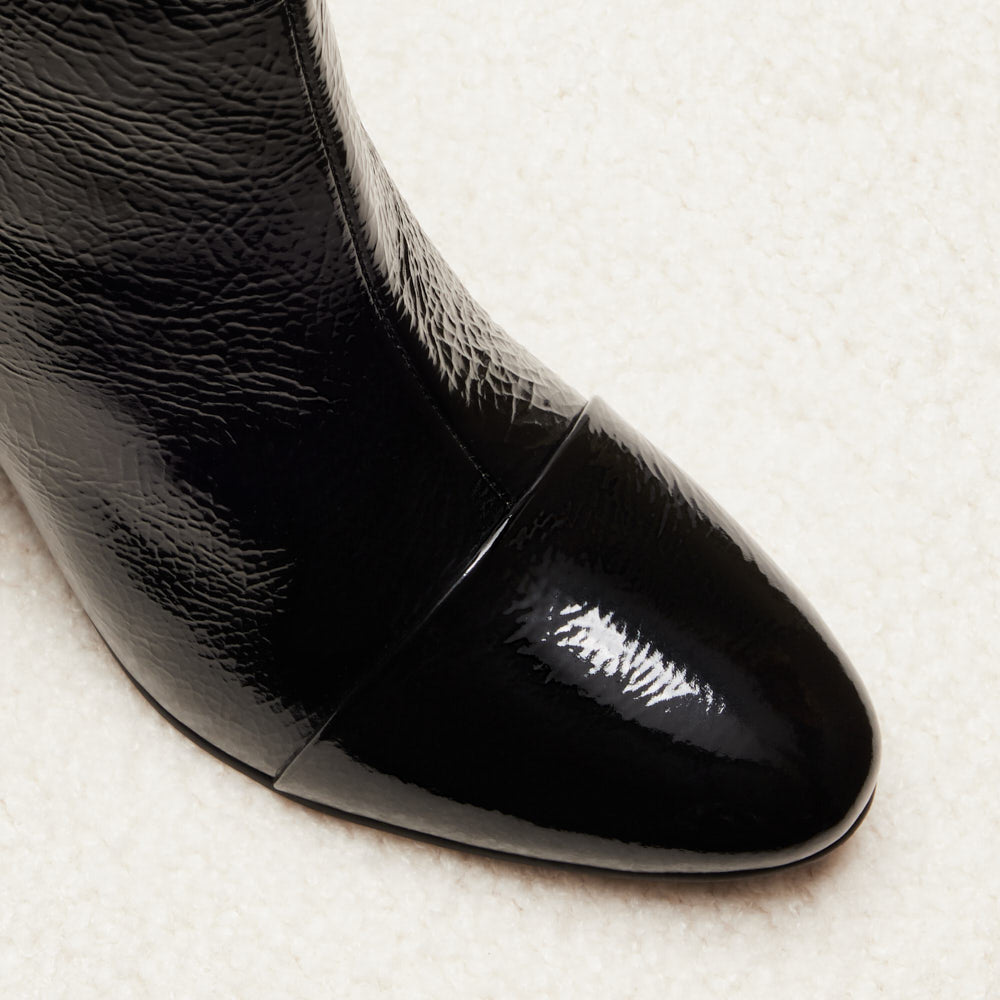 Bottines Léna - Noir verni