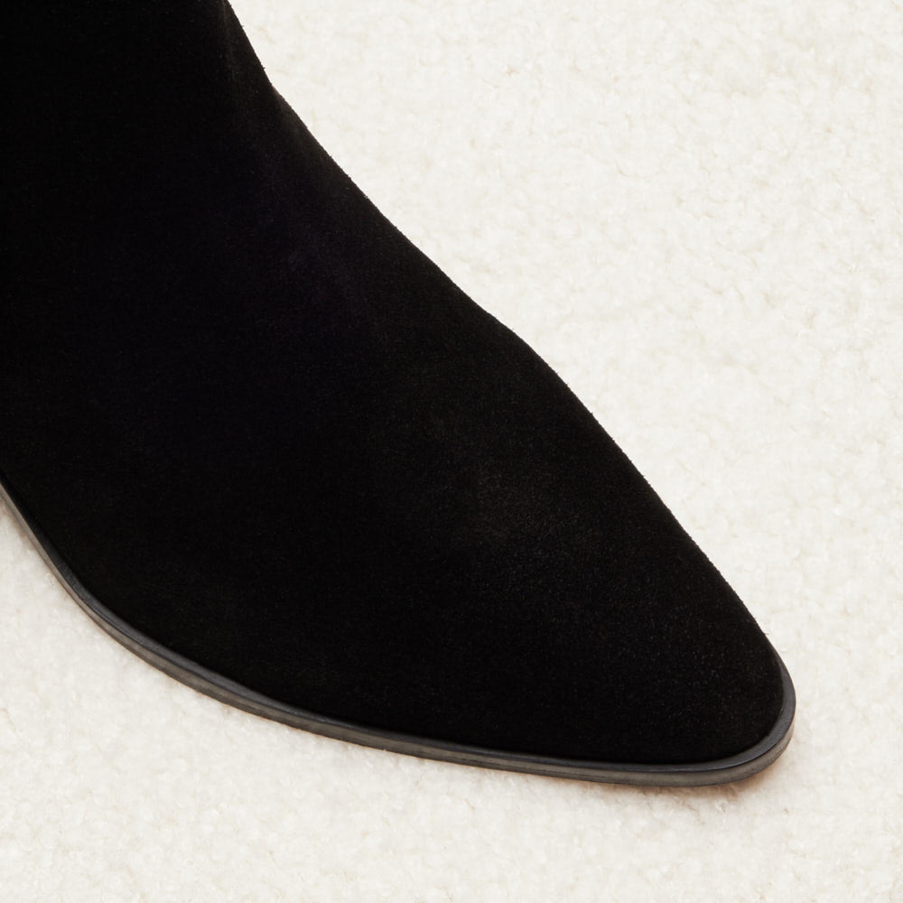 Bottines Lucile - Noir suede