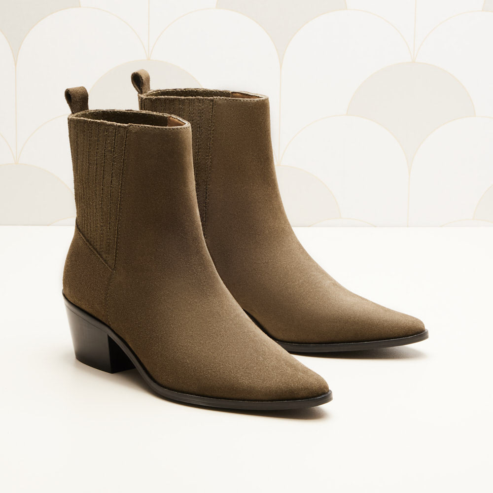 Bottines Lucile - Kaki