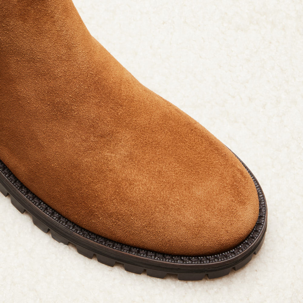 Chelsea Maia - Camel suede