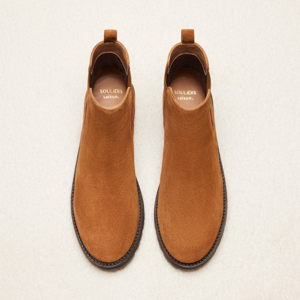 Chelsea Maia - Camel suede