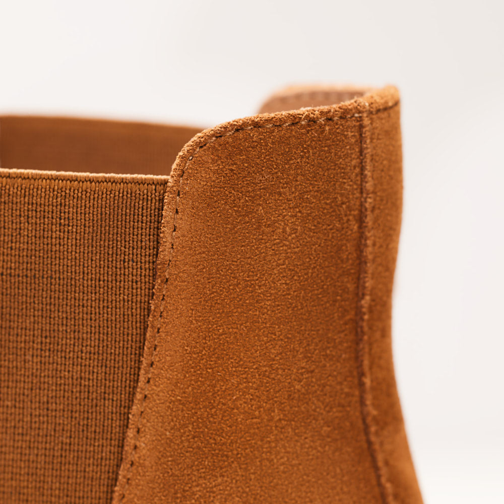 Chelsea Chloé - Camel suede