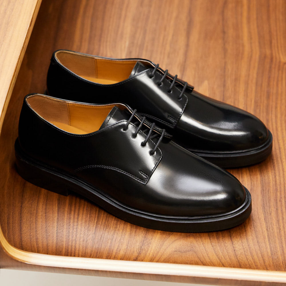 Derbies Laure - Noir glacé