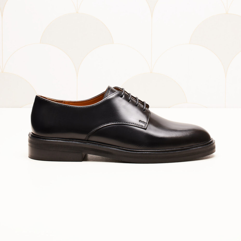 Derbies Laure - Noir glacé