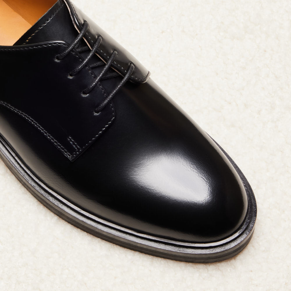 Derbies Laure - Noir glacé