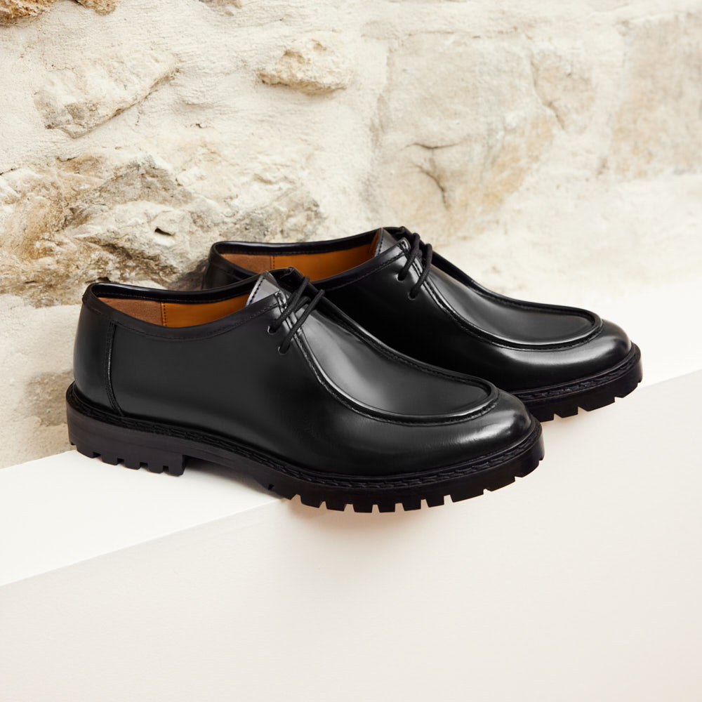 Derbies Gaby - Noir glacé