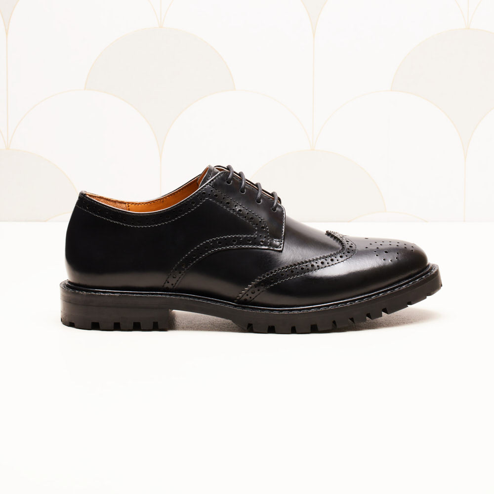 Derbies Pauline - Noir glacé