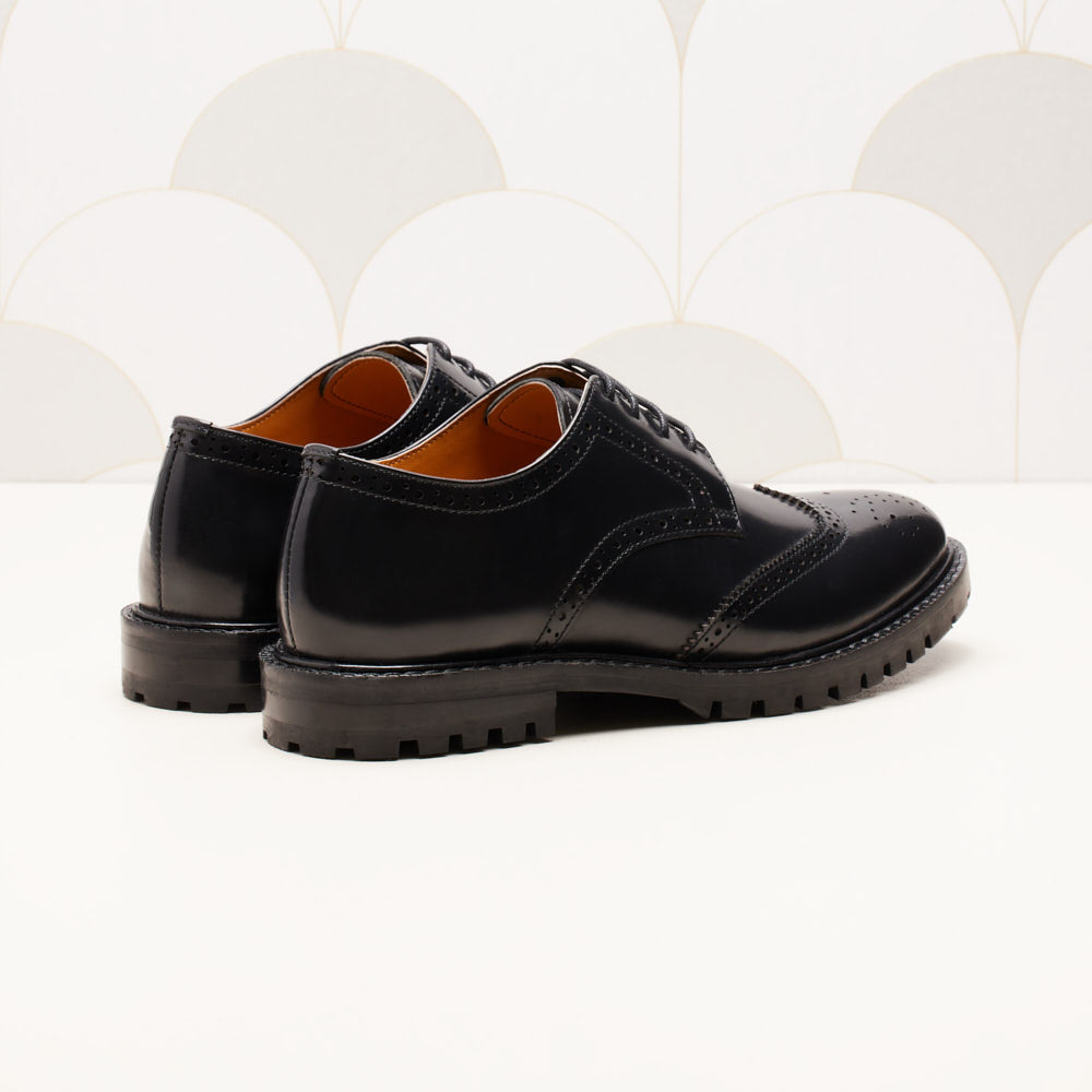 Derbies Pauline - Noir glacé