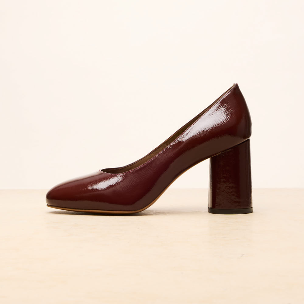 Escarpins Esther - Bordeaux verni