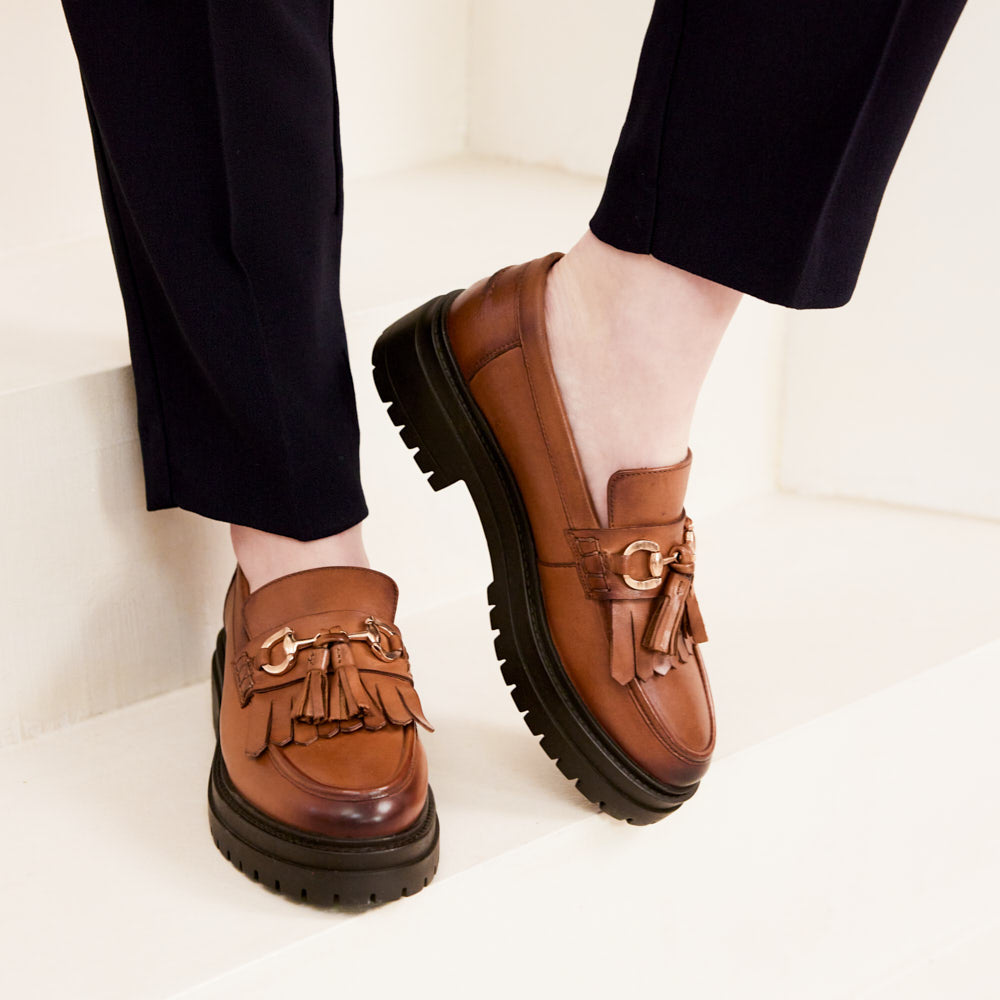 Mocassins Fiona - Camel