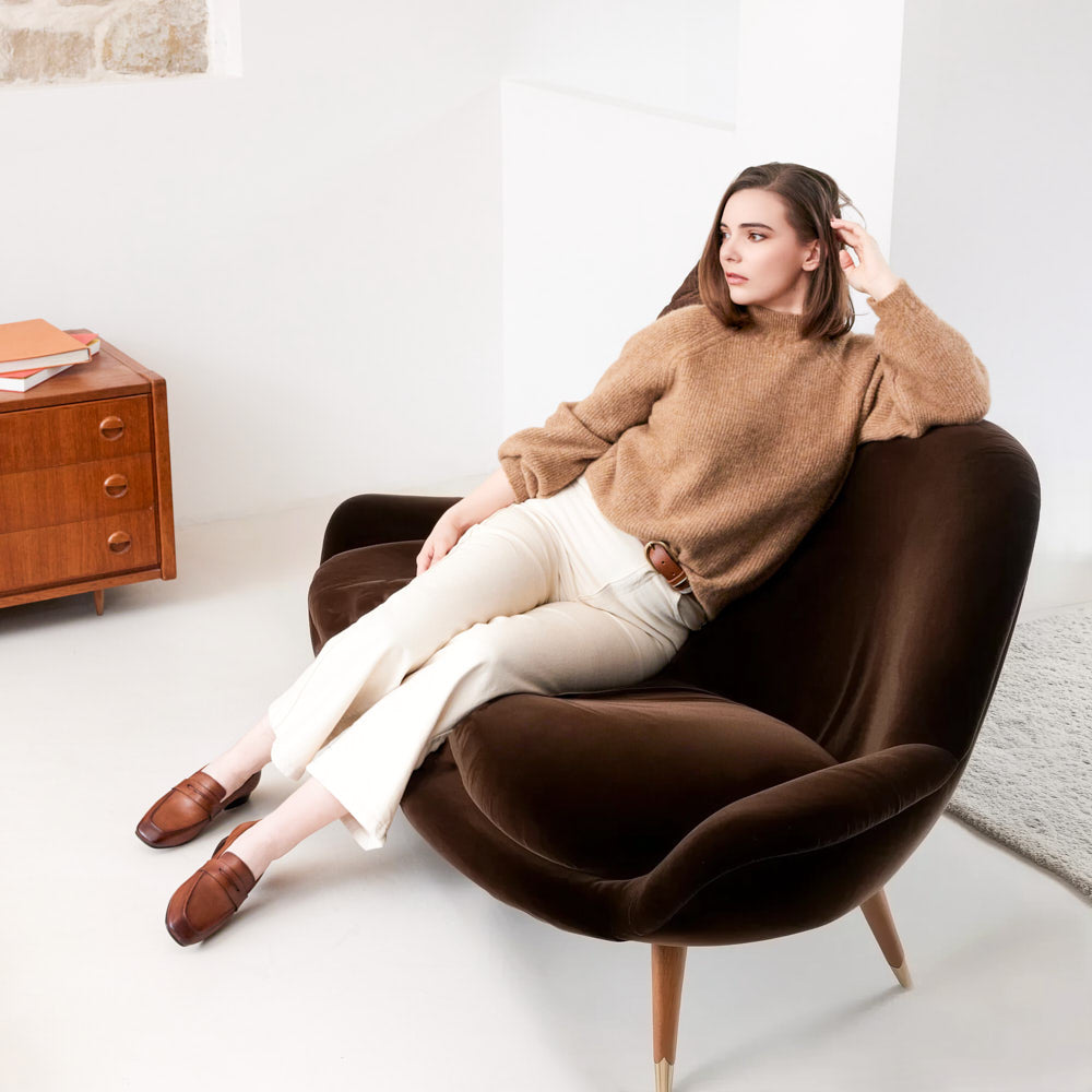 Mocassins Elise - Camel