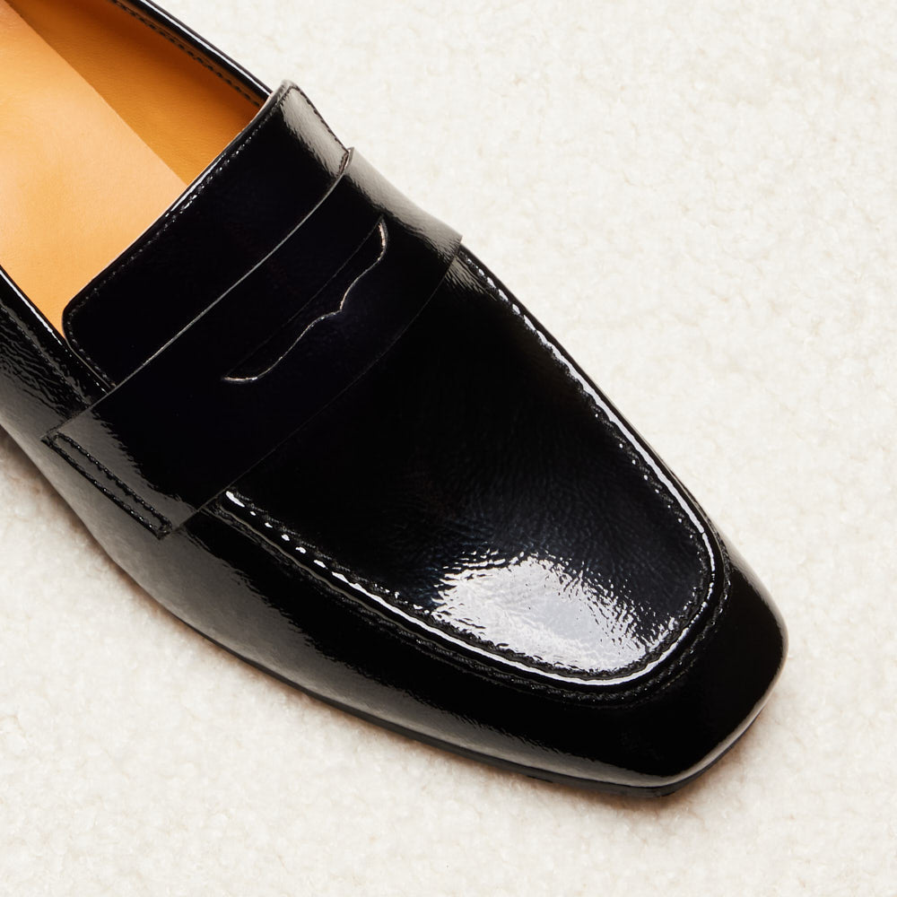 Mocassins Elise - Noir verni