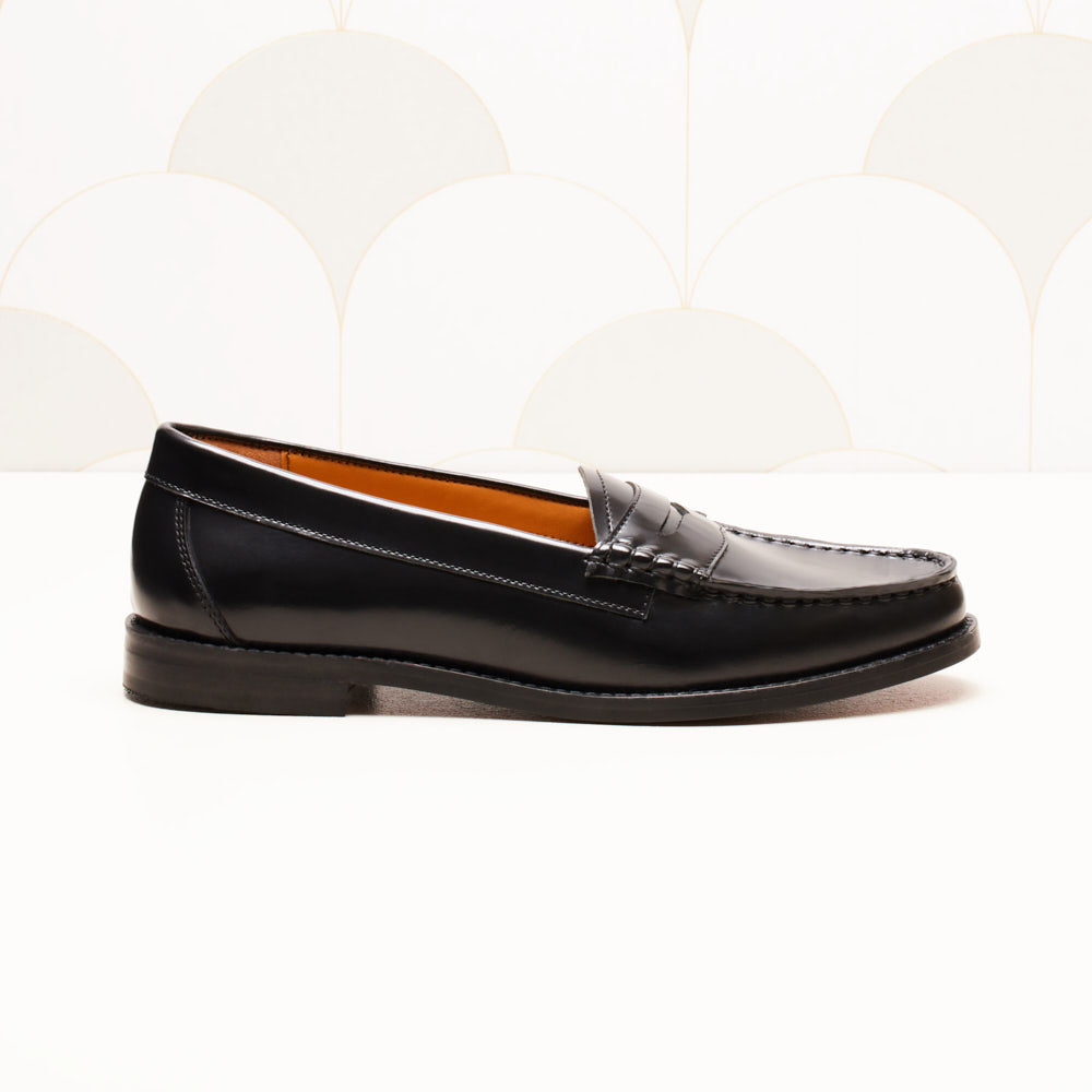 Mocassins Victoire - Noir glacé