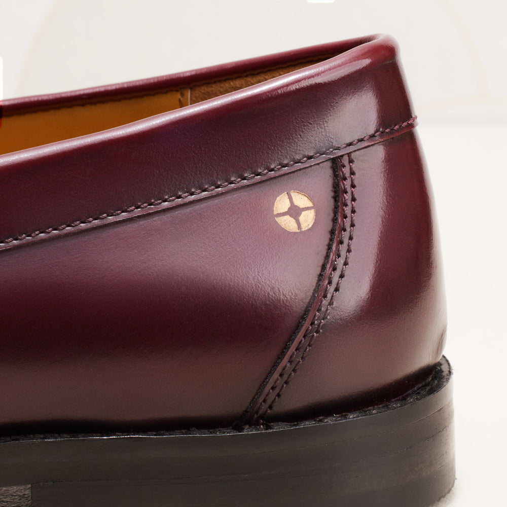 Mocassins Victoire - Bordeaux glacé