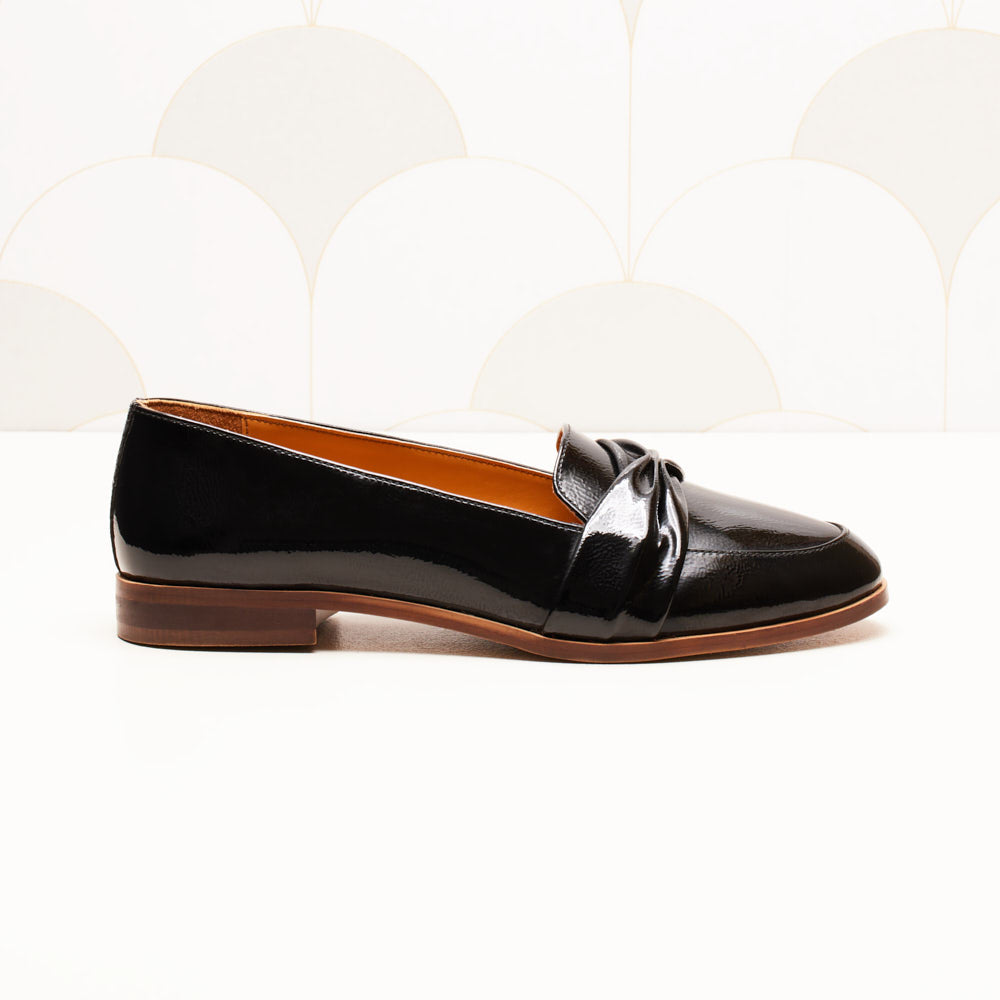 Mocassins Camélia - Noir verni