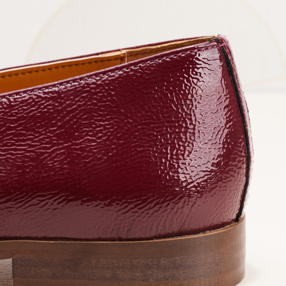 Mocassins Camélia - Bordeaux verni