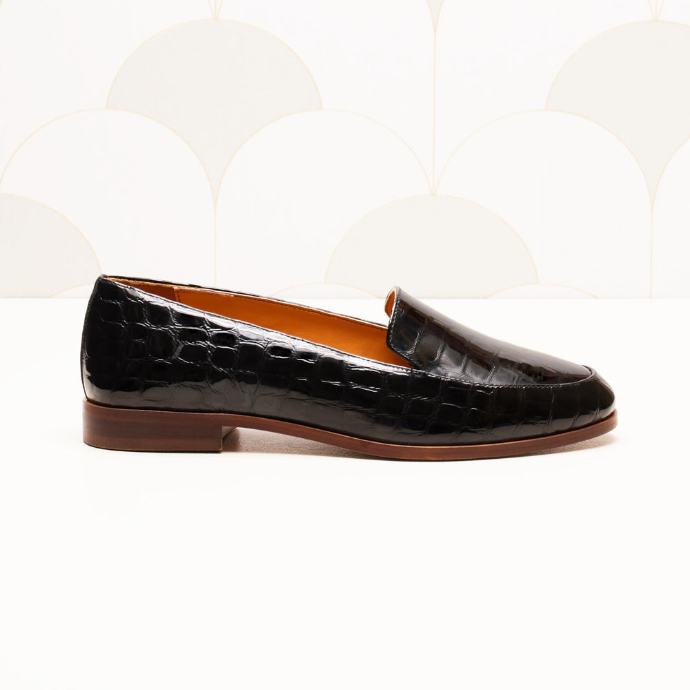 Mocassins Margaux - Noir verni