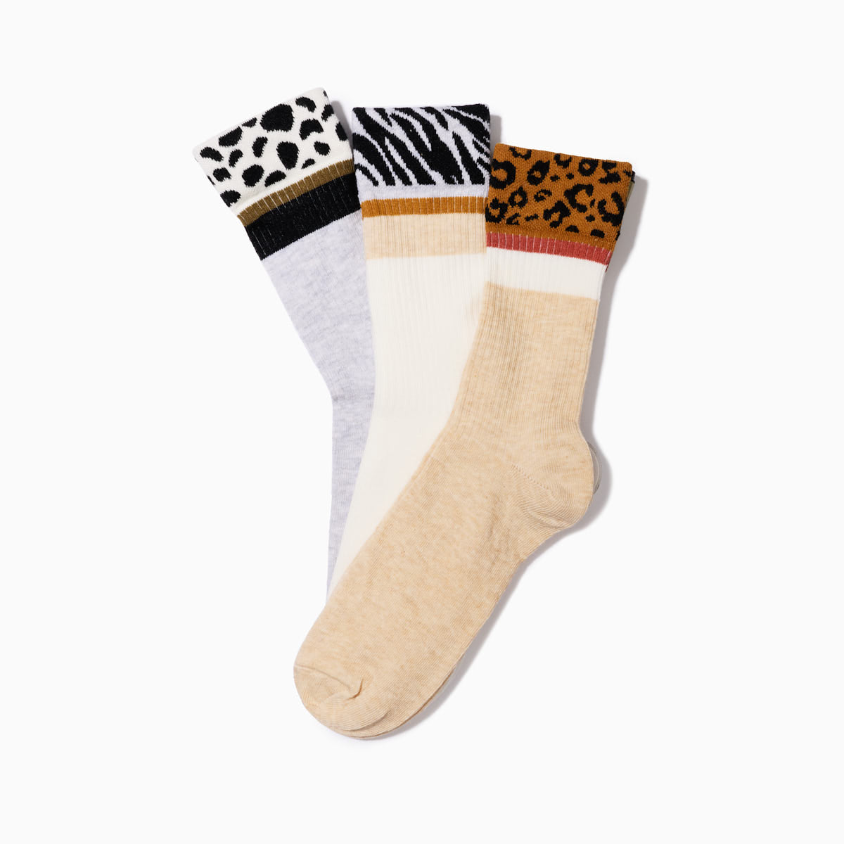 Chaussettes animales x3
