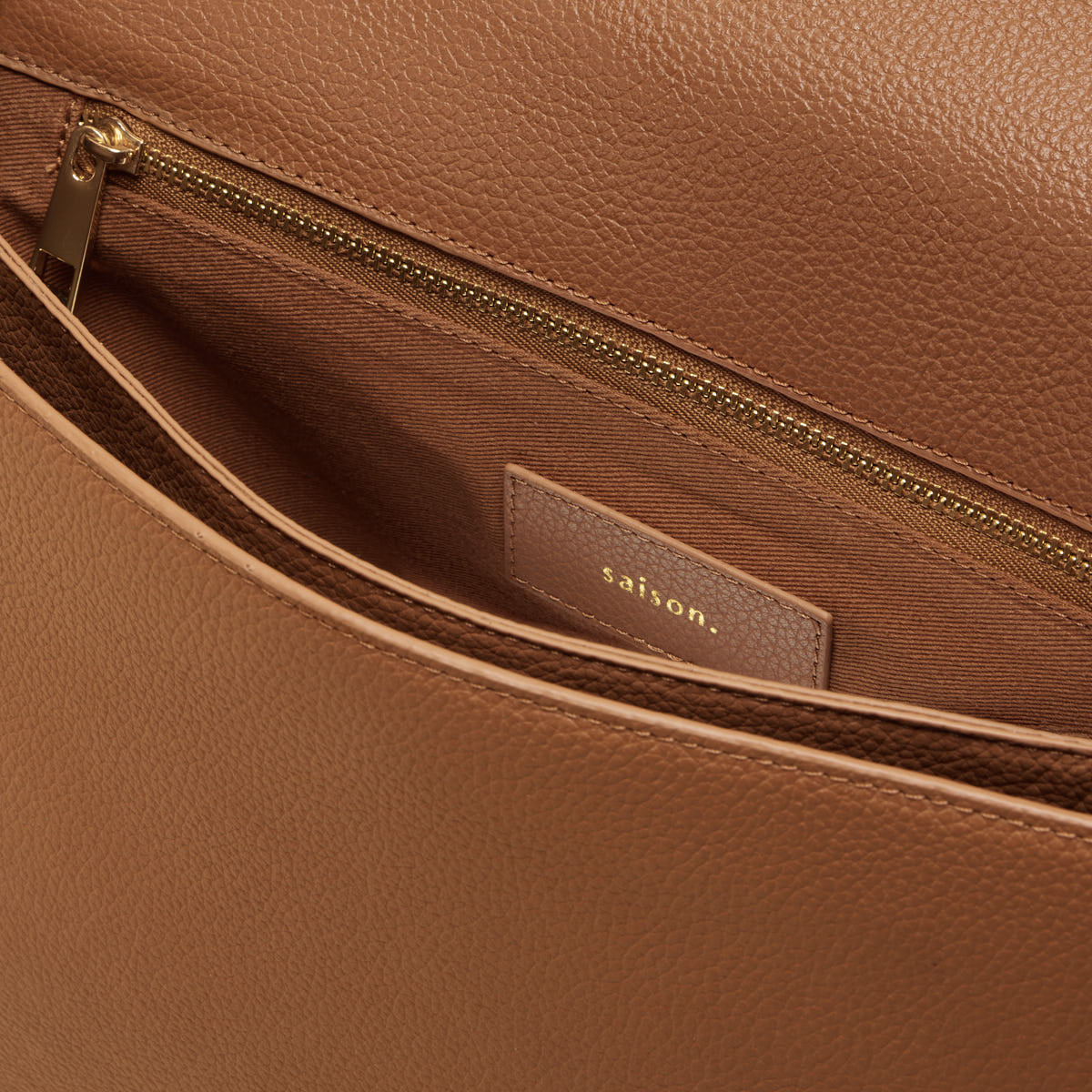 Sac bandoulière Adèle - Cognac