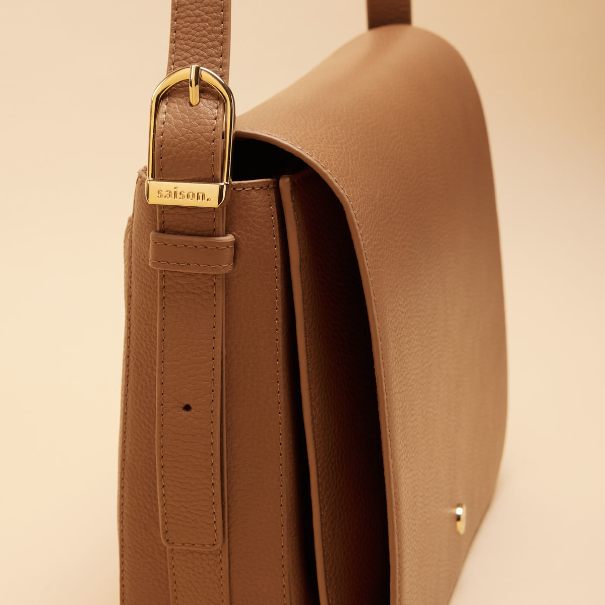 Sac bandoulière Adèle - Cognac