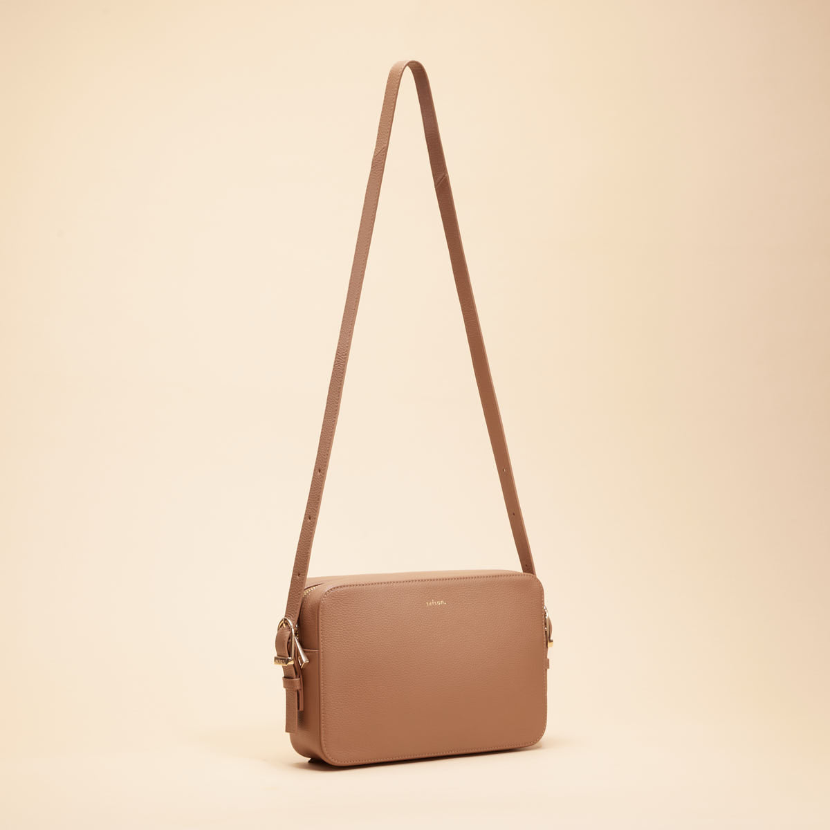Sac bandoulière Agathe - Cognac