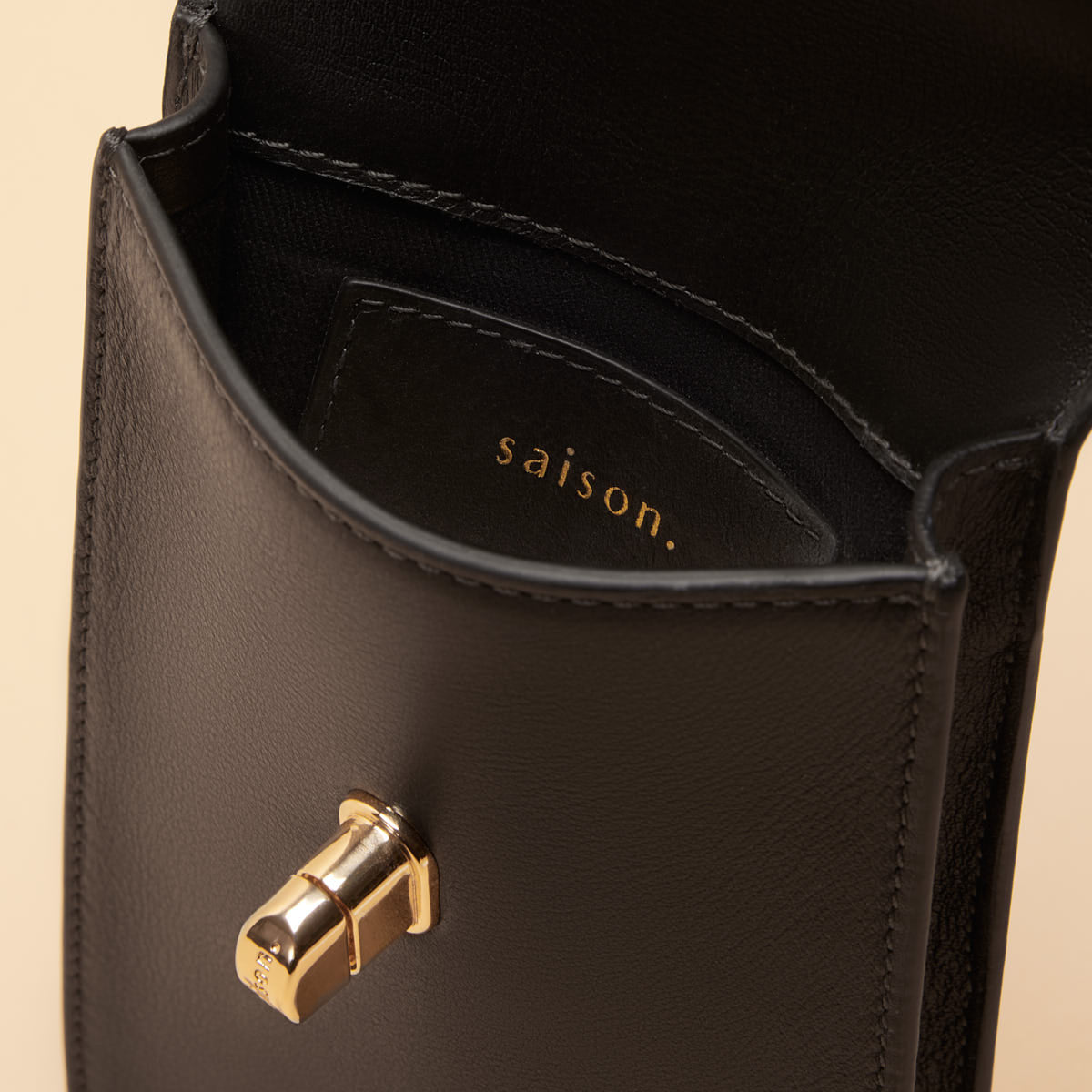 Pochette smartphone Agnès - Noir