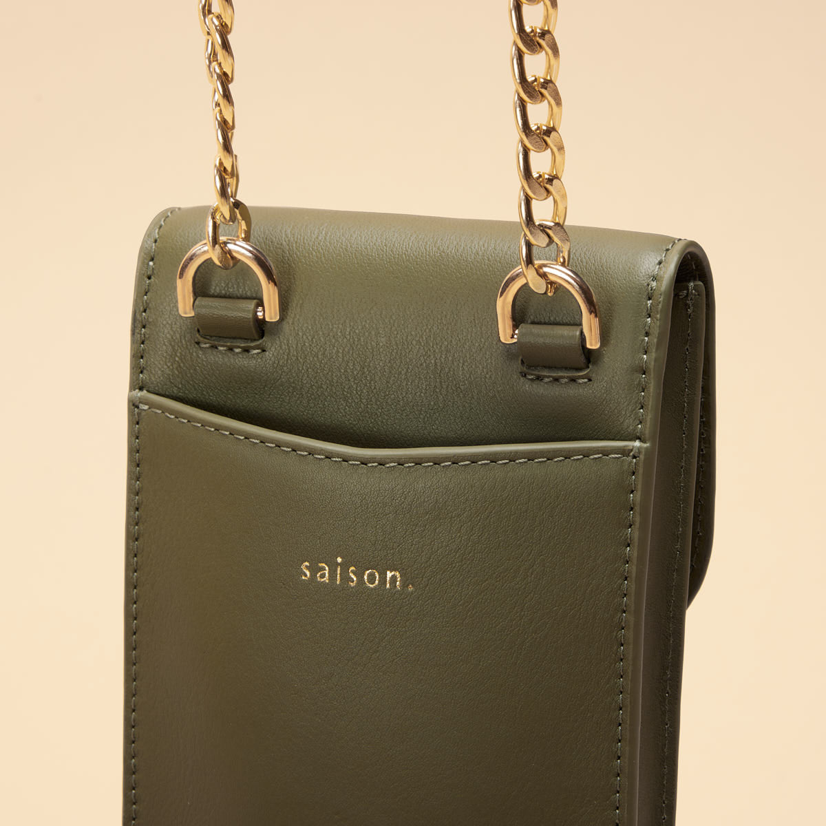 Pochette smartphone Agnès - Argile