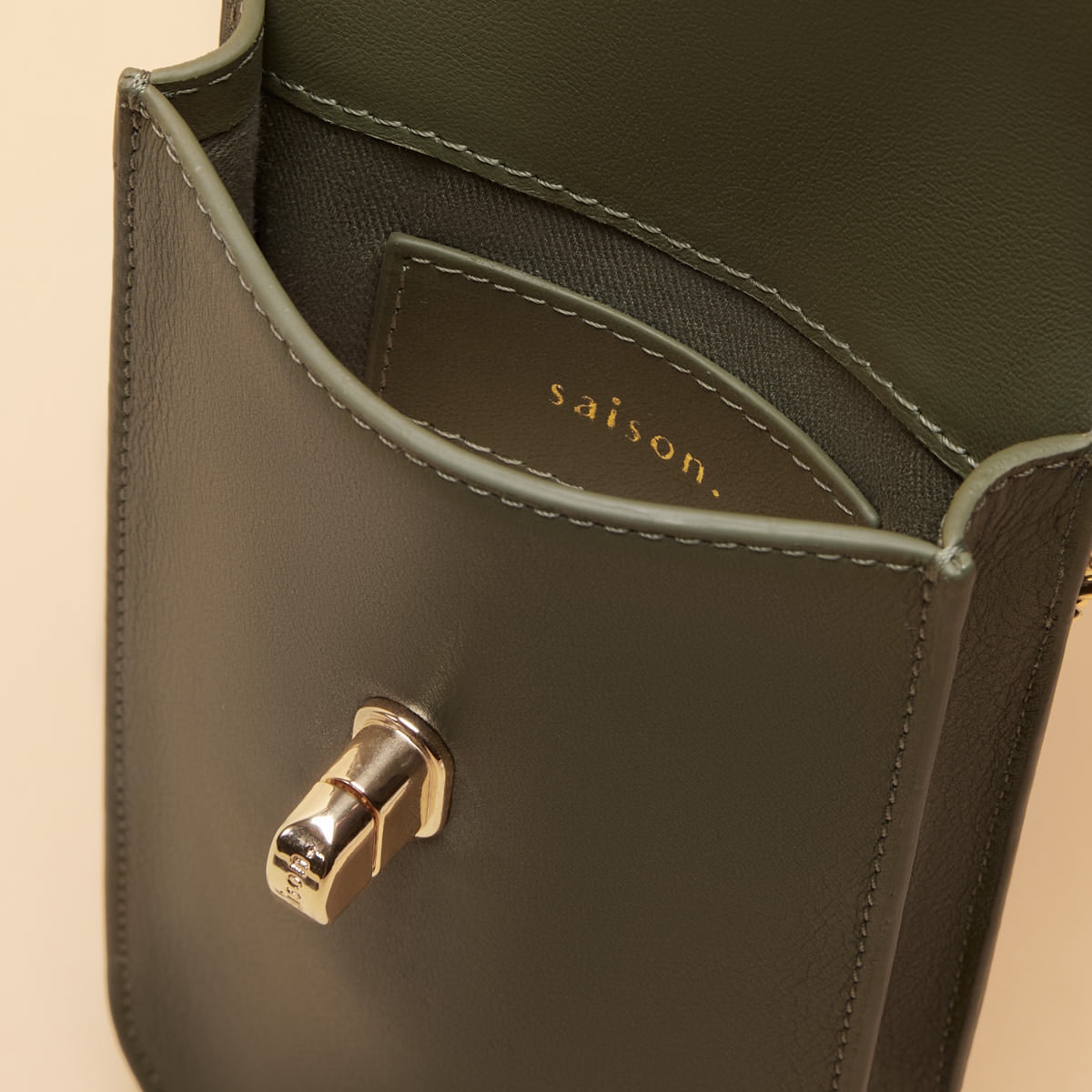 Pochette smartphone Agnès - Argile