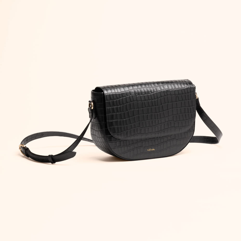 Sac bandoulière Albane - Noir